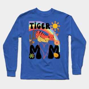 Tiger Mom | Hippie Bohemian Mama Long Sleeve T-Shirt